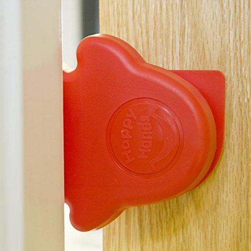Happy Hands Door Stopper - Red