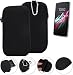 Produktbild Für Alcatel One Touch Idol 3 5,5 Zoll Neopren Schutzhülle Hülle Handyhülle Schutz Hülle Handy Gürtel Tasche Case Holster Handytasche für Alcatel One Touch Idol 3 5,5 Zoll - K-S-Trade(TM)