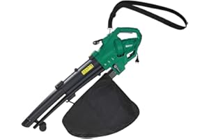 TERRE JARDIN Aspirateur souffleur broyeur 3000w, Vert