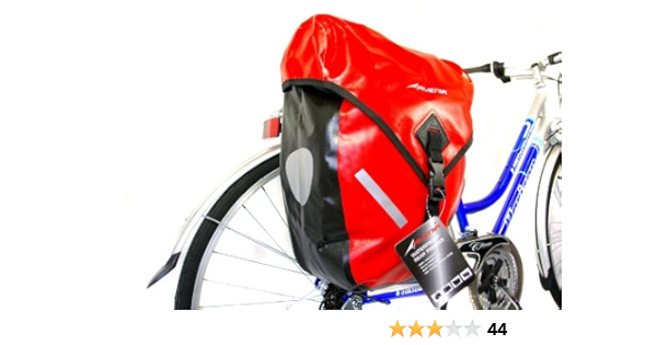 Avenir Acb940 Waterproof Rear Pannier Red Amazon Co Uk Sports Outdoors
