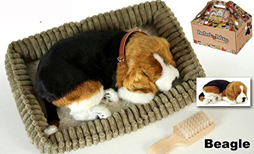 Perfect Petzzz - Cachorro Perro Beagle que respira de peluche