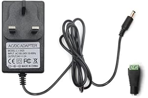 AROTELICHT LED Strip Power Supply 24V 2A, 48W LED Transformer Adapter Plug for 3528/5050 SMD COB Light Strips driver, Adapter AC 100-240V to DC 12V, 5.5mm x 2.5mm