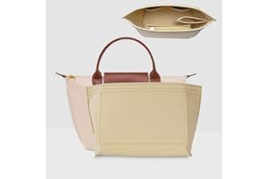 Chispee Bag Organizer for Longchamp Bag Medium Size Purse Organizer Insert Felt Insert Bag Organizer fit Bag Storage & Finishing