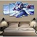 Produktbild Rjjrr Leinwandbild Wohnkultur 5 Stücke Irelia Malerei Wandkunst Spiel Drucke Rahmen Poster Modulare Wohnzimmer Schlafzimmer 30x40cm