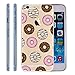 Price comparison product image Ring Doughnut Pattern Clear iPhone 6 6S case - Chocolate donuts Ultra Thin TPU GEL Transparent iPhone 6S 6 Cover Skin 4.7”