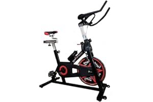 TECNOFIT - Spin Bike SP5000 Cyclette Professionale Fitness con App Bluetooth Integrata - Volano 25 kg