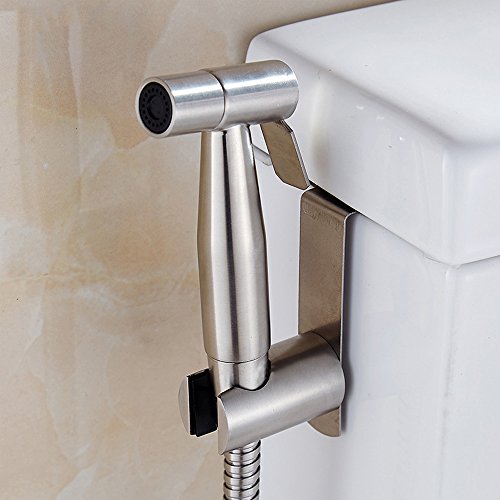 Vejaoo Edelstahl Spritze Shattaf, Hand gehalten Bidet Sprayer Dusche Set für WC - 2