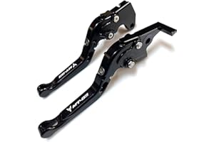 YANG HUA 2017 New Moto regolabile pieghevole allungabile leve freno frizione per Yamaha mt-03 MT03 mt-03 2006-2011 (BLACK)