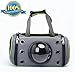 Produktbild aoxsen Weiche Seiten Bubble Transporttasche für Haustiere Hund Katze Puppy Schultertasche Innovative Traveler Handtasche Airline Travel zugelassen Platz Pet Korb Kaninchenkäfig atmungsaktives Mesh Fenster