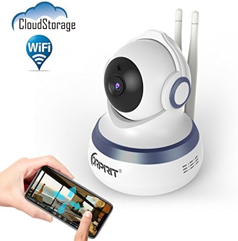 IP Camera WiFi 720P CORPRIT Security Camera Wireless Cloud Storage System, Surveillance Camera, Baby Monitor, Home Monitor With P2P, Night Vision, Motion Detection