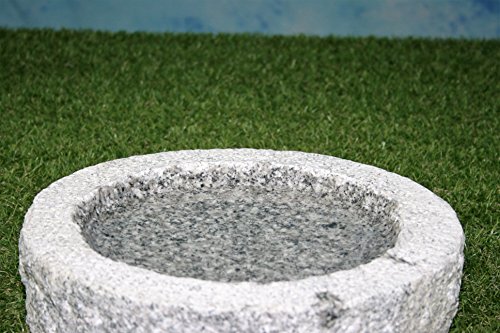 Vogelbad aus Granit (Ohne Vögele) - 2