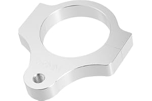 A ABSOPRO Moto Sterzo Ammortizzatore Forcella Telaio 52mm Montaggio Morsetto Staffa