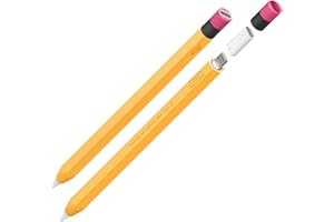 elago Estuche clásico Compatible con Apple Pencil de 1.ª generación y Adaptador Lightning [Adaptador no Incluido], Funda Protectora de Silicona