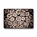 Produktbild DOUBEE Design Holz Wood Pattern Fussmatte Premium Schmutzmatte Haus Fußabstreifer 46cm X 76 cm