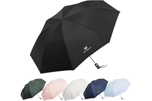 EEPLUYTY Parasol kieszonkowy z automatycznym otwieraniem i zamykaniem, parasol anty-UV, parasol 8 kości wiatroszczelny parasol, parasol anty-UV, lekki i solidny