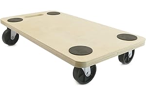 PRIMEMATIK.COM PrimeMatik - Plataforma de Carga y Transporte con Ruedas 560 x 290 mm