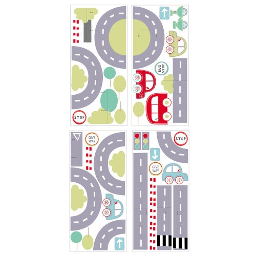 The Gro Company Height Chart Sticker Set All Aboard