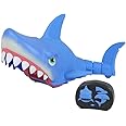 Sky Rocket Mega Chomp, Shark Remote Control Toy with Simple to use Controller and Automated Chomping Action, Suitable for Boys and Girls Ages 4+, Blue