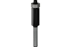 BOSCH PRO Router Bit Bottom Bearing Flush Trim | Ø1/2''xL1''xS1/4 | Engineered for Professionals | Clean, Precise Cuts in Wood & Composites | Long-Lasting Carbide Blade | Universal Fit