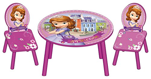 Preisvergleich Produktbild Arditex Princesa Sofia. Kindertisch mit 2 Stühlen. ARDWD8324