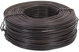 JUST THE JOB SUPPLIES 16 Gauge Black Soft Annealed Reinforcing Tying Tie Wire ~ 1.6KG Roll 1.6mm, Bind, Rebar