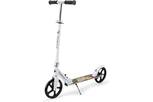 TENBOOM Easy Foldable Scooter for Kids Ages 8-12, scooters for Teens, Adult scooter, City Push Kick Scooter with Large 200MM Wheels for Teens and Adults