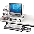 Fellowes UnderDesk Keyboard Manager - Keyboard drawer with mouse tray - platinum