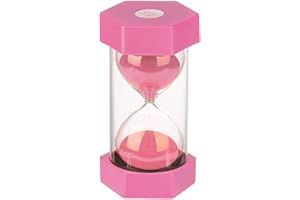 DREAM HORSEX Clessidra, orologio a orologeria a clessidra, scuola a casa e giochi ufficio festa regali regali di carnevale premi di carnevale, eventi al coperto, grande per i bambini. (Rosa 30 min.)…