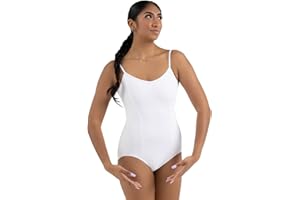 Capezio Princess Camisole Ballet Leotard Women's Close-Fitting Stretchy Dance Leotards for Women with Shelf Bra Lining Ballerina Dance Costume CC101