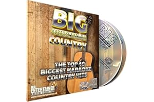 Mr Entertainer Big Karaoke Hits of Country - Double CD+G (CDG) Pack. 40 Classic Country Songs