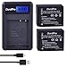 Produktbild Durapro DMW-BLG10E DMW BLG10 Batterien + Slim USB LCD Ladegerät für Panasonic DMW-BLG10 DMW-BLE9 Akku, Panasonic Lumix GF6, GX7, GX80, GX85, DMC-TZ81, DMC-TZ-90, DMC-TZ100, 2 Stück
