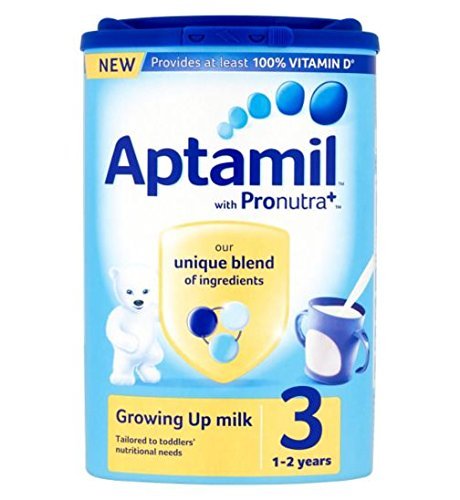 Preisvergleich Produktbild Aptamil Kleinkinder 1+Jahr Wachsend Auf Milchpulver Wanne - 3 x 900g