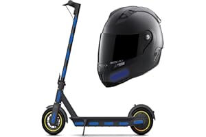 HYGJ 20 strisce catarifrangenti autoadesive riflettenti per Xiaomi M365 Monopattino elettrico scooter accessori sicurezza sicurezza bici passeggino/casco moto (blu)