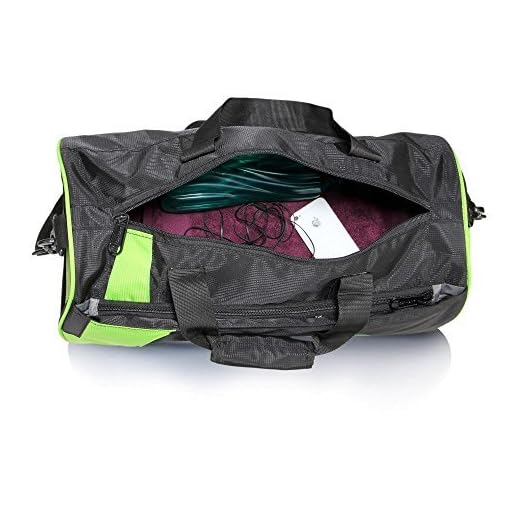 AREO Polyester 23 Cms Duffle Bag(8906044703797_Black) - Image 7