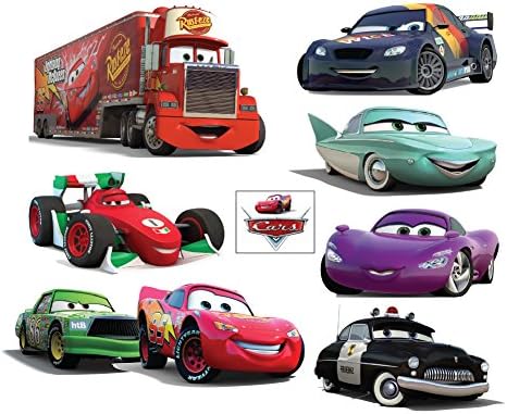 Stickers Self-Adhesive Iron for Children, 32 x 26 cm, Disney Cars Design