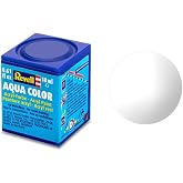 Revell - Su Bazlı white,matt Maket Boyası Clear 18 Ml (36105)