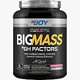 Bigjoy Bigmass Gh Factor Carb Powder - Strawberry Flavored 1 Pack (1 X 1500 G)