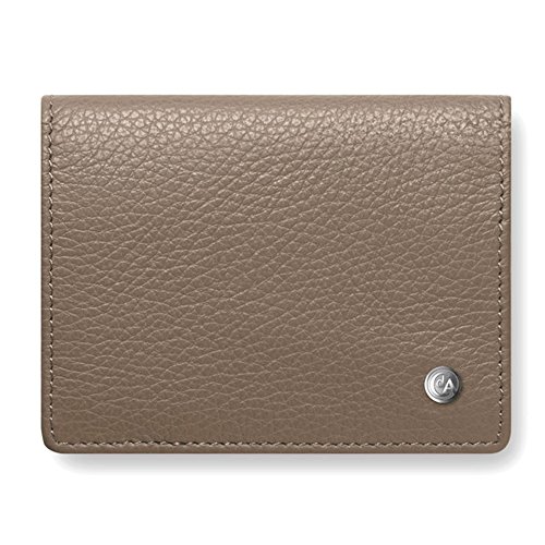 Preisvergleich Produktbild Caran d'Ache Visitenkartenetui Leder Leman Kaschmir Beige Exklusiv