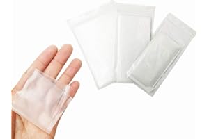 Drchoer Pva Bait Bags for Carp Fishing: 50pcs Water Soluble Bags for Solid Baits Carp Fishing Equipment Tackle