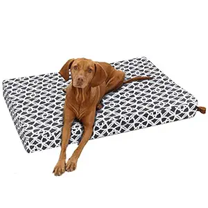 Tempcore Large Dog Bed (M/L/XL) for Small, Medium, Large Dogs Up to 50/80/110lbs -Waterproof Dog Bed with Removable Washable Cover - Orthopedic Egg Crate Foam Water Resistant Pet Mat