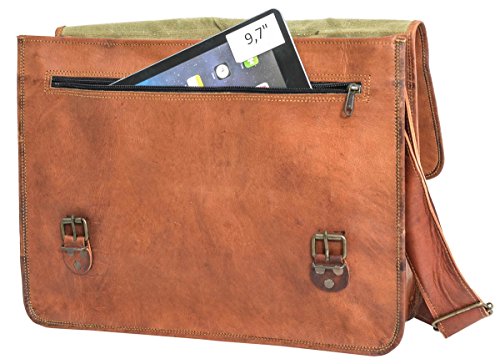 Gusti Leder nature  John 17  Umh  ngetasche Laptoptasche 17  Ledertasche Vintage Unitasche Messengerbag Lehrertasche Aktentasche Arbeitstasche Lederta