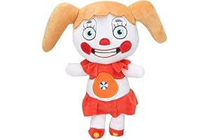 TONGYUNDACHENG Five Nights Game muñeco de Peluche Foxy Bonnie Chica Golden Bear Lindos muñecos de Peluche Suaves, Regalos coleccionables para fanáticos de FNAF (Circus Baby)