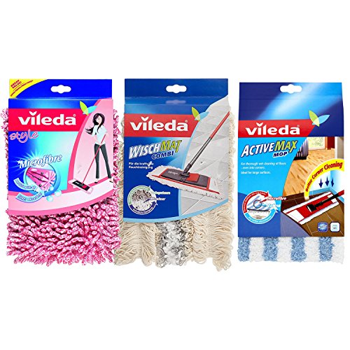 Vileda Funda para mopa WischMat Style Chenilla, Mezcla, 1