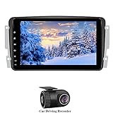 Passend für: Mercedes-Benz C class W203(2000-2005); Mercedes-Benz Clk -C209 W209(1998-2004); Mercedes-Benz Viano/Vito W639 (2004-2006); Mercedes-Benz Vaneo(2002-2005); Mercedes-Benz G-W463(1998-2004); Mercedes Benz A-Class W168 (1998-2001). Passend für die Dimension des Armaturenbretts ist 224mm/212mm * 125mm.