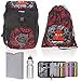 Produktbild 5 Teile Set Lego Outbag 20092 Deluxe Schulranzen Schulrucksack Mäppchen gefüllt + Flasche (Ninjago TEAM NINJA)