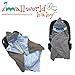 Price comparison product image Baby CAR SEAT Swaddle WRAP Personalised Blanket Sleeping Bag Universal Boys Girls (Next Day Dispatch)
