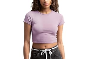 Hanyomo Donna Sport Fitness Manica Corta Camicie Magliette Compressione Yoga T Shirts Workout Top Corto