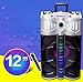 Produktbild Unbekannt 12Zoll Bluetooth DJ Tragbares Musiksystem für Lautsprecher mit eingebautem Verstärker USB MP3-Player betrieben PA-Karaoke-Party Wireless Mikrof