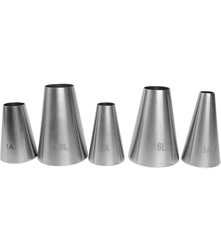 Silikomart Bocchetta Tonda In Acciaio Inox Per Sac à Poche – 16 Mm – Accessori Pasticceria Professionali - 2