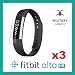Produktbild Fitbit Alta HR Displayschutzfolie vorne Military Grade Schutz – Pack von 3